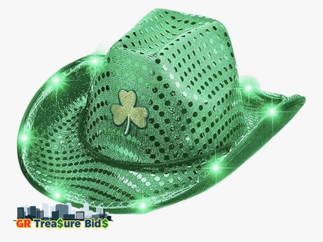 Lot 111-4151 - New SHU GE Cowboy Hat,Festives Event Denims Hat Celebration Costume Hat Adjustable Fashionable Hat f...