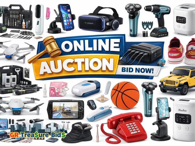 FEB 25th Grand Rapids, MIMassive Mixed Merchandise Auction – Tech, Tools, Drones & Deals!