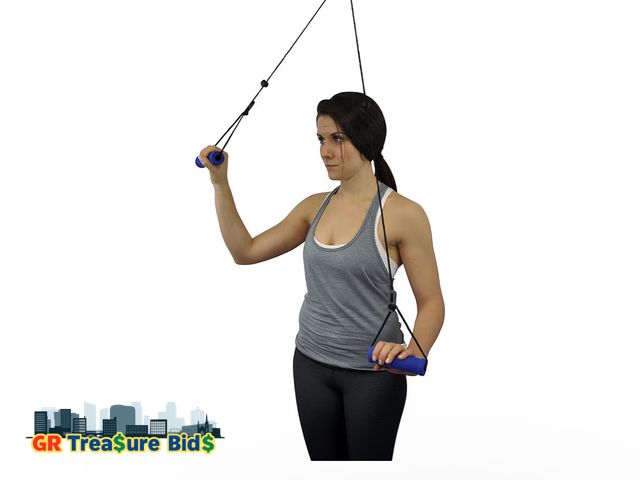 Lot 111-72680 - New Blue Jay An Elite Healthcare Brand Move Those Shoulders Overdoor Shoulder Pulley with Door Brack...