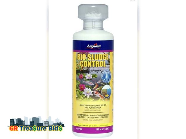 Lot 111-52119 - Laguna Bio Sludge Control Aquarium Maintenance, 16-oz