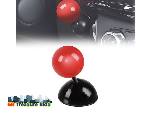 Lot 111-83753 - Car Push to Start Button Rocker, Car One Button Start Lever, Car Engine Start Stop Button Joystick, ...