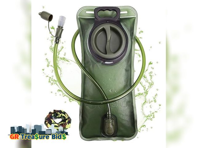 Lot 111-73307 - Hydration Bladder, 1.5-2-3L Water Bladder for Hiking Backpack, BPA-Free Leak Proof Water Reservoir S...