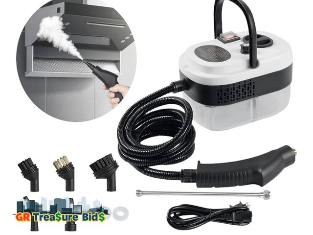 Lot 111-5226 - 7 in 1 Steam Cleaner 2500W High Pressure Steamer for Cleaning, Car Steamer Handheld Steam Cleaner fo...