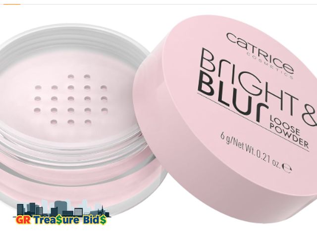 Lot 111-22002 - New Catrice | Bright &amp; Blur Loose Powder | Lightweight, Instant Blur, Soft Matte Finish | Vegan ...