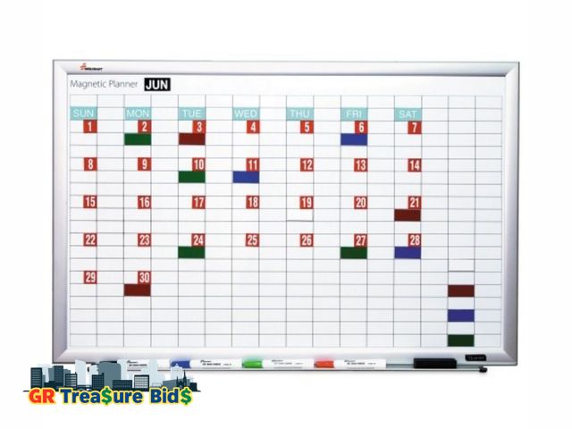 Lot 111-89587 - AbilityOne 711001 Skilcraft Magnetic Work/Plan Dry Erase Kit