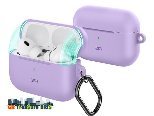 Lot 111-36925 - SUPFINE for AirPods Pro 2nd Generation Case(2023/2022/2019), Soft Silicone Drop Protection AirPod Pr...