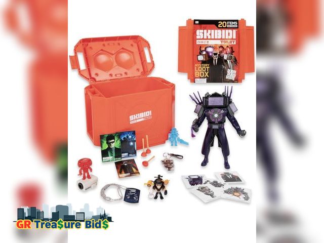 Lot 111-51898 - Skibidi Toilet Giant Mystery Loot Box, with 20 Mystery Surprises, YouTube Animation Sensation, Exclu...