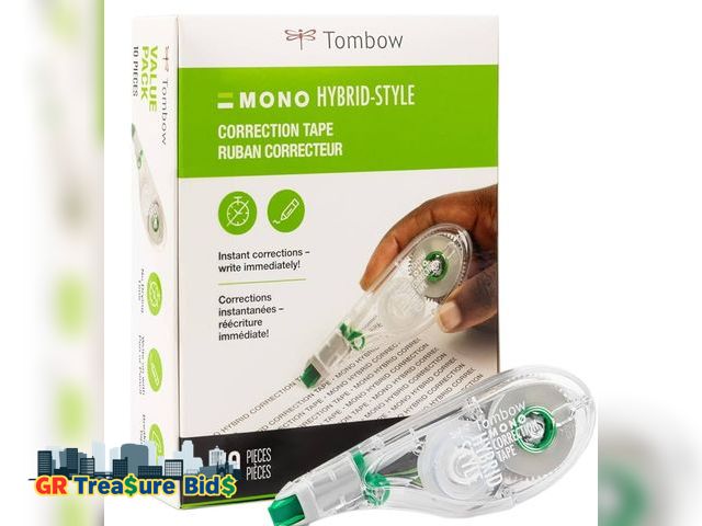 Lot 111-26987 - Mono Hybrid Correction Tape, White, 10 Count