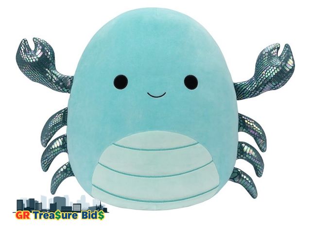 Lot 111-82401 - Squishmallows Original 16-Inch Carpio Teal Scorpion - Large Ultrasoft Official Jazwares Plush