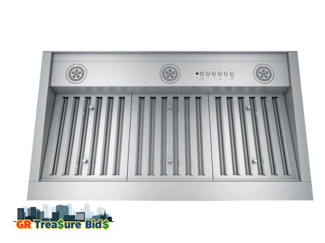 Lot 111-73736 - Cabinet Insert Smart Range Hood with 4-Speed/610 CFM Blower, Electronic Backlit Controls, LED Lighti...