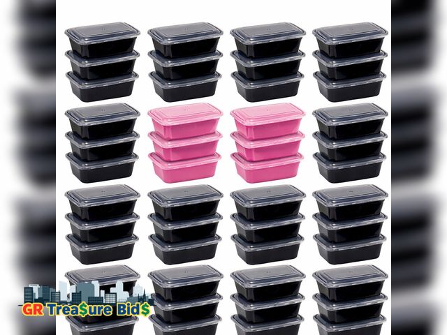 Lot 111-827727 - New 30 pack Cup Plastic Snack Meal Prep Container, 10 Pack
