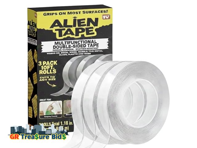 Lot 111-50626 - New ALIEN TAPE Double Sided Tape Heavy Duty, Nano Tape, Double Sided Mounting Tape, Heavy Duty Doubl...