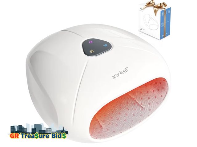 Lot 111-37285 - All joy Hand Massager with Heat and Compression, Hand Massage Machine for Her Him, Adjustable Intens...