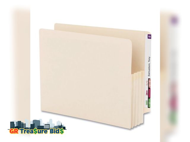 Lot 111-360590 - New Smead Manila End Tab File Pockets SMD75124 25/pk