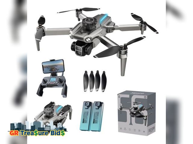 Lot 111-72662 - New Drone with HD Camera, RC Drone with Brushless Motor Altitude Hold Gesture Selfie, One Key Take O...