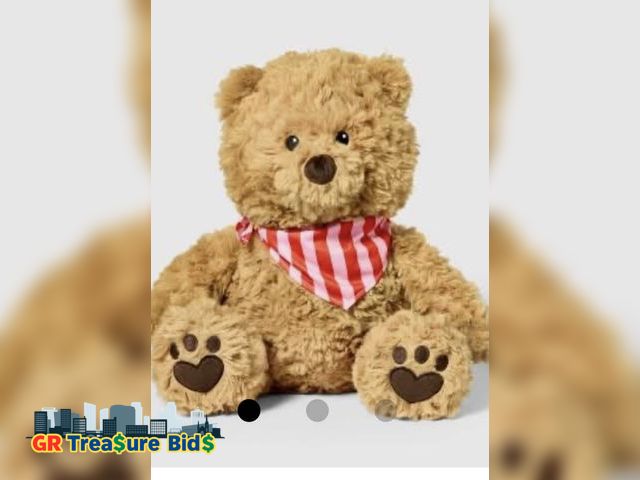 Lot 111-52493 - Gigglescape Bear Stuffed Animal Plush Toy, 12 in, Brown