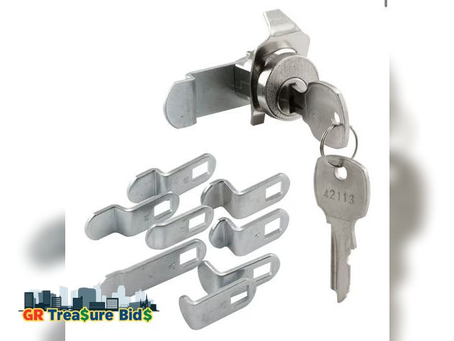 Lot 111-854644 - Prime-Line S 4531 Mailbox Lock – Replacement, Multipurpose Mailbox Lock for Several Brands – NA-14 K...