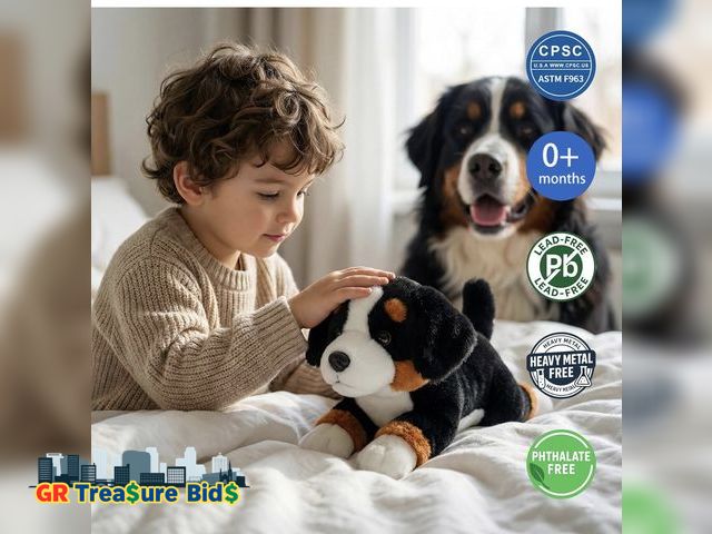 Lot 111-52427 - Dog Stuffed Animal 14”  Plush Toy Soft Plush Puppy Dog Cute Dog Plushie Stuffed Cuddly for Kids Todd...