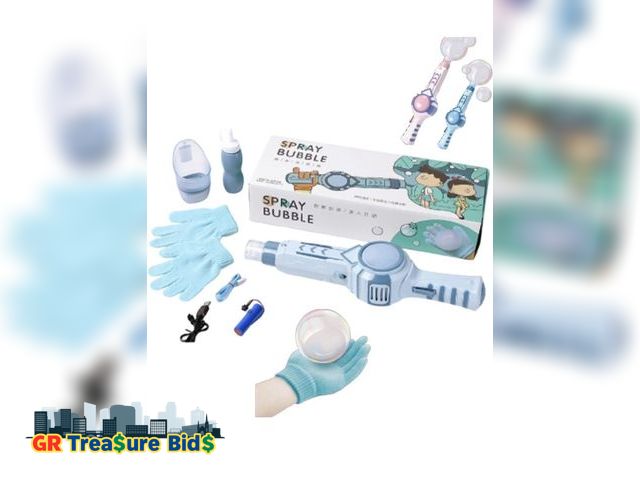 Lot 111-5059 - Magical Elastic Bubble Fog Wand, 2026 Upgraded Elastic Bubble Fog Bubble Machines, with Rechargeable...