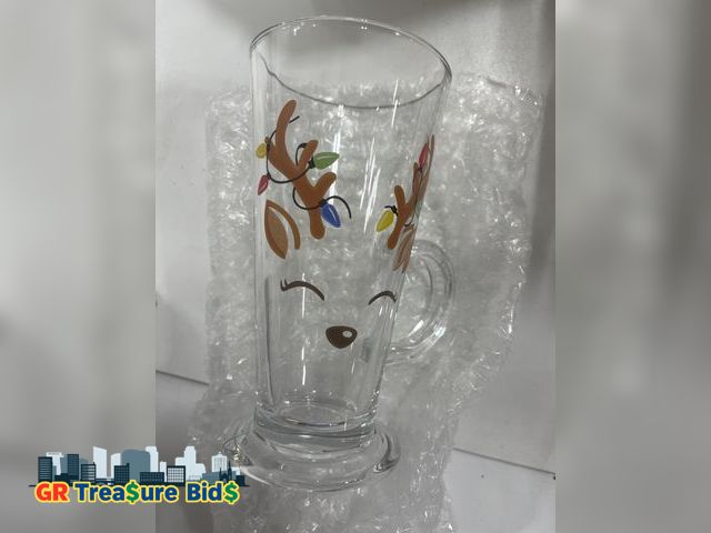 Lot 111-32038 - Deli glass MOCHA CUP (Christmas edition) 6 PCS box