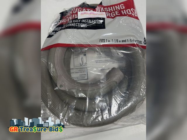 Lot 111-63294 - 8 foot Hose Universal Washing Machine Drain Hose Flexible Dishwasher Drain Hose Extension