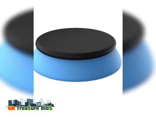 Lot 111-52148 - New 10 ft Round Pool Cover, Compatible with Intex/Bestway Outdoor Round Inflatable Above Ground Swim...