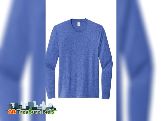 Lot 111-12262 - 2 packs New New 2 Allmade Unisex Recycled Blend T-Shirt, size XL. Blue color