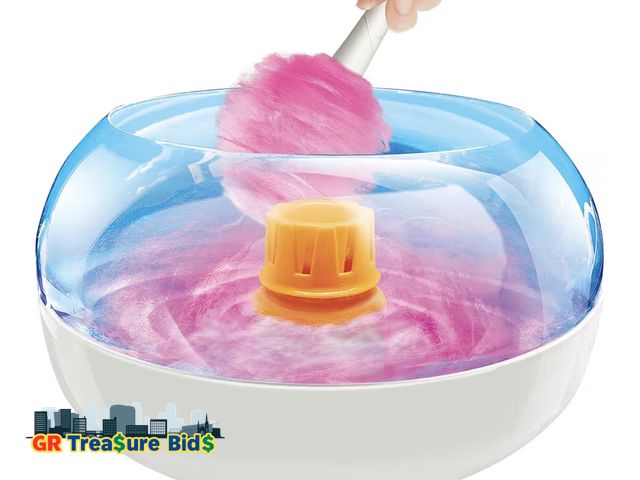 Lot 111-68002 - Cra-Z-Art Cotton Candy Maker, DIY Homemade Real Cotton Candy Machine for Kids, Comes with Paper Cone...