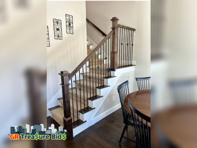 Lot 111-84330 - 1 Oak wood  Wood Box Newel - 56" Tall - Flat Panel Design - Staircase Post (Oak)