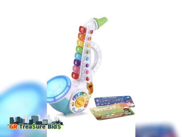 Lot 111-512352 - LeapFrog Learn and Groove Jazzy Saxophone Musical Toy for Toddlers
