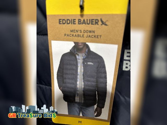 Lot 111-2052 - 1 New Eddie Bauer Men's Down Packable Jacket