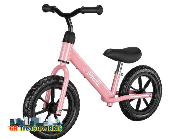 Lot 111-73773 - New Toddler Balance Bike Toys for 2 to 5 Year Old Girls Boys Adjustable Seat and Handlebar No-Pedal ...