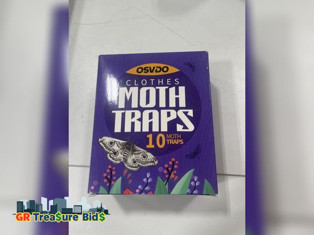 Lot 111-53367 - Pheromones Clothes Moth Traps, 10 Pack Clothing Moth Trap with Lure for Closets &amp; Wardrobes, Car...