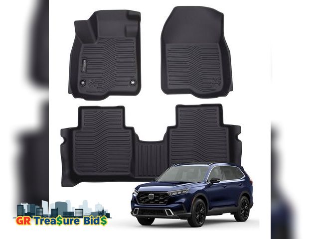Lot 111-43926 - Floor Mats Fits for Honda CR-V 2023 2024 2025 (Include Hybrid) TPE Rubber Liners Accessory for Honda...