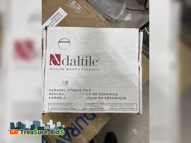 Lot 111-2075 - 12 Ceramic Ceramic White Picket Backsplash and Bathroom Tile from Squarefeet Depot