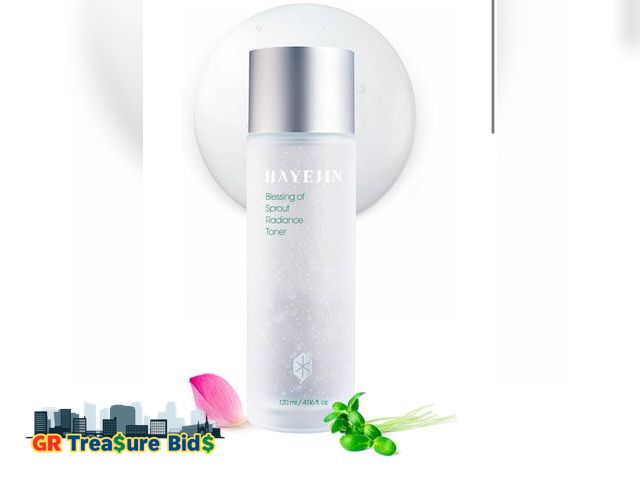 Lot 111-47825 - New HAYEJIN Blessing of Sprout Radiance Toner | Korean Skin Care Toner for Face w/Radiance Capsules ...