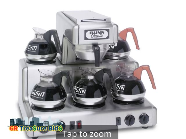 Lot 111-56435 - . . . BUNN® 20835 RT Automatic Coffee Brewer with 5L Warmers

Item #: 912943
Model #: 20835.0000
Man...