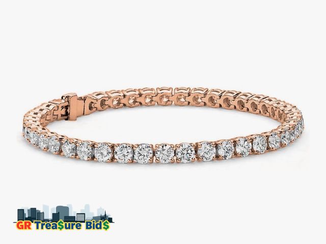 Lot 111-89636 - New Cate &amp; Chloe Olivia 18K Gold-Plated Tennis Bracelet | Jewelry for Women with Cubic Zirconia ...