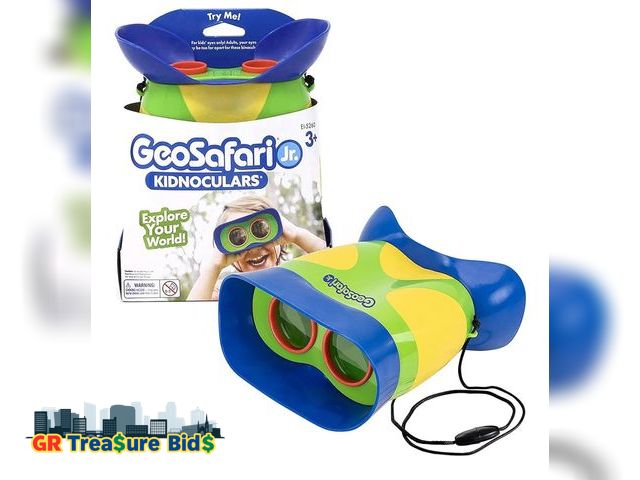 Lot 111-22215 - Educational Insights GeoSafari Jr. Kidnoculars - Toy Binoculars for Kids, Lightweight Toddler Outdoo...