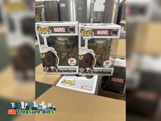 Lot 111-2221 - 2 New Funk pop marvel (2) boxes of Funko Pop Marvel 1060 Doctor Voodoo Bobble-Heads