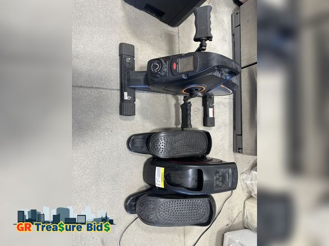 Lot 111-73620 - Compact Exercise Equipment Set – Pedal &amp; Elliptical Machines