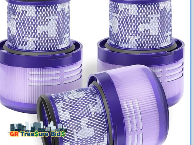 Lot 111-52089 - New 3 Packs V9 Filter Replacement Compatible with Dyson V9(SV57)、Digital Slim(SV57、SV18) Cordless Va...