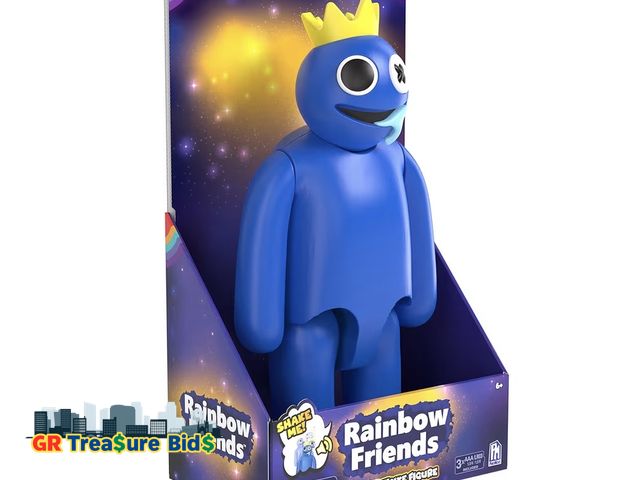 Lot 111-46902 - New PhatMojo Rainbow Friends Deluxe Figurine, Blue