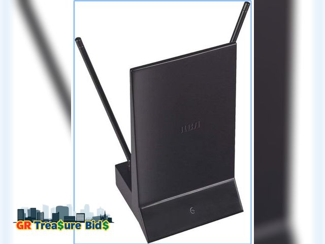 Lot 111-59013 - 1 New RCA Amplified Indoor HDTV Antenna (Model 1275F