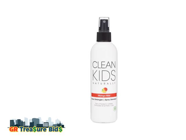 Lot 111-80115 - New clean lids naturally spray detangler (mango mist).