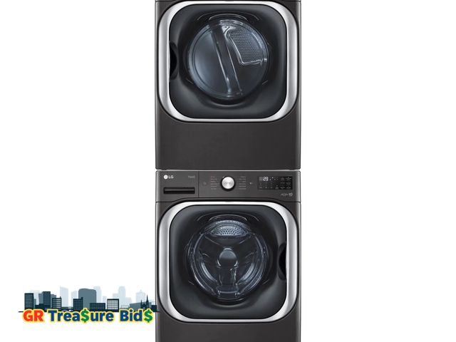 Lot 111-7566 - Scratch & Dent LG LGWADREB89002 Washer Dryer Washer & Dryer Set TurboSteam Series  LGWADREB89002
Sta...