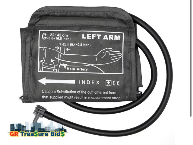 Lot 111-80677 - New Replacement Extra Large Cuff for Omron BP Monitors 22-52CM Big Arm - Adjustable XL Blood Pressur...