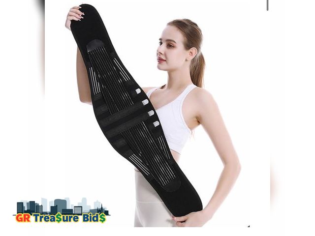 Lot 111-32504 - Magnet Therapy Back Brace For Lower Back Pain Relief Self Heating Back Support Belt For Women &amp; ...