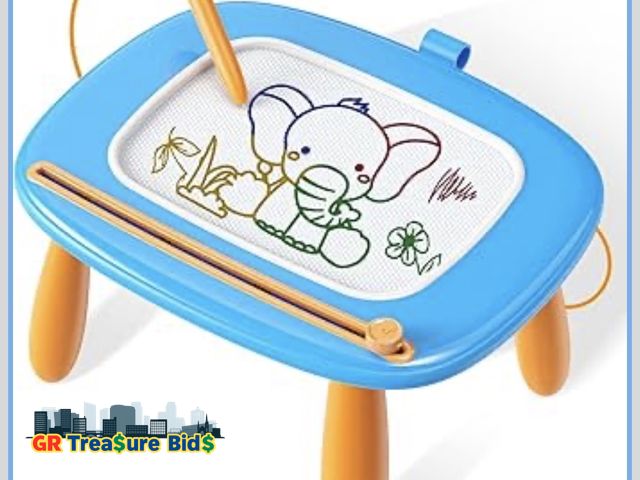 Lot 111-52453 - Seimome Toddlers Toys Ages 1-3, Magnetic Drawing Board, Doodle Board Pad Learning and Educational To...