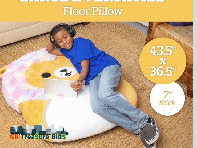 Lot 111-52227 - New JOIEDOMI Kids Sleeping Bag 4 5 6 Year Old Girl Gifts Toddler Nap Mat with Pillow &amp; Blanket 6...